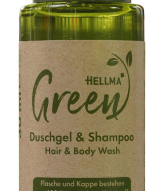 HELLMA Green mini-douchegel en shampoo, 30 ml