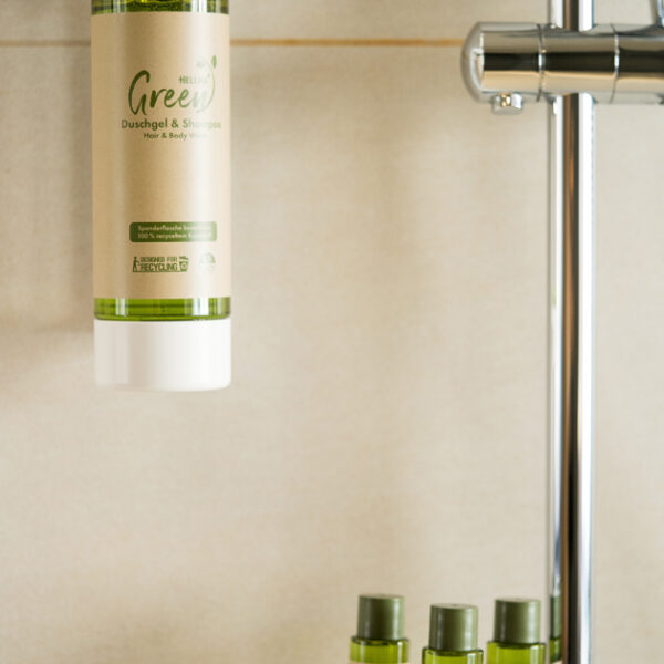 HELLMA Green mini-douchegel en shampoo, 30 ml