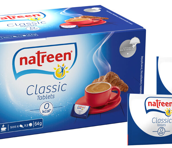 natreen zoetjes lactosevrij, in doos, portieverpakking