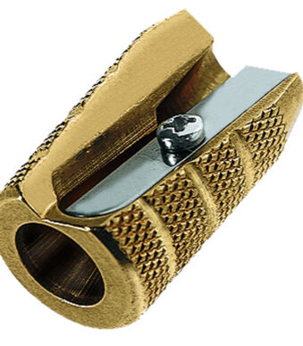 M+R puntenslijper 'GRANATE', enkelvoudig, van messing