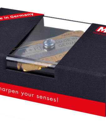 M+R Minen-puntenslijper 'MINOFIX', van messing