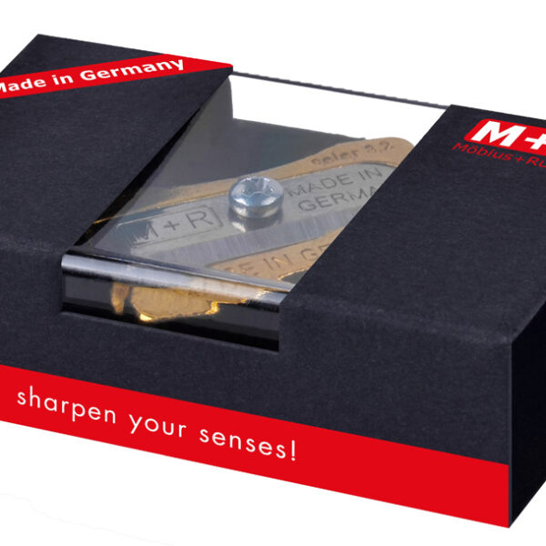 M+R Minen-puntenslijper 'MINOFIX', van messing