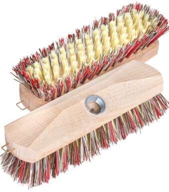 Peggy Perfect schrobborstel / luiwagen 'Fine Line', hout, 260 mm