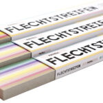 folia vlechtstroken 'Pastel', (B)20 x (L)500 mm, assorti