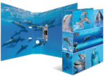 HERMA Motiefordner ´Animals´, DIN A4, 70 mm, Dolfijn