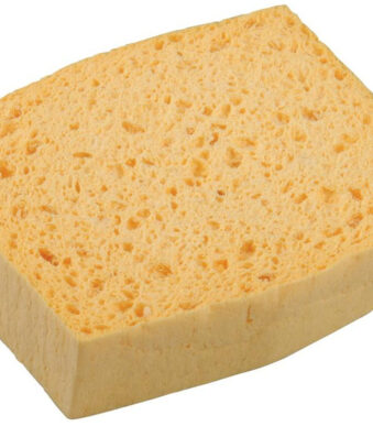 NIGRIN Performance viscose autospons, rechthoekig, geel