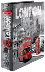 HERMA Motiefordner ´Londen´, DIN A4, 70 mm