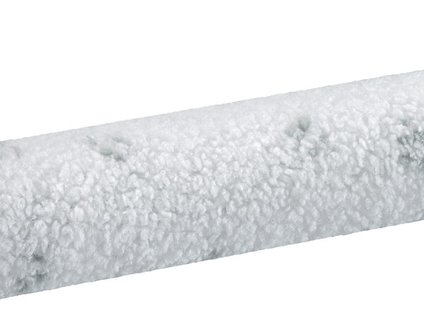 WESTEX kleine verfrol MICROVIL, 100 mm, wit / grijs