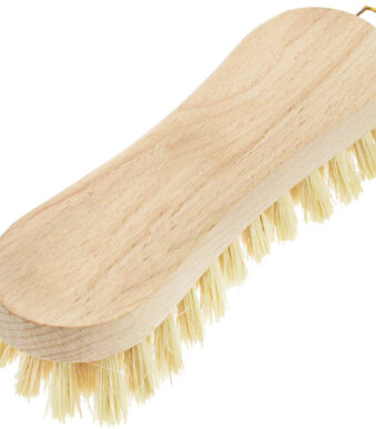Peggy Perfect schuurborstel, hout naturel, 8-vorm