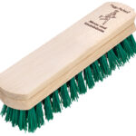 Peggy Perfect mos- en stenenborstel, hout naturel, rond