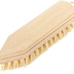 Peggy Perfect schrobborstel extra hard, hout naturel, spits