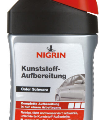 NIGRIN kunststof-verzorging, zwart, 300 ml