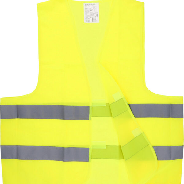 cartrend veiligheidsvest / pechvest, EN ISO 20471, geel