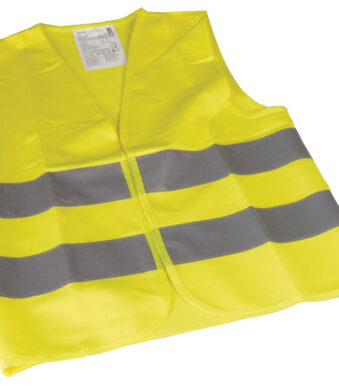 cartrend kinder-veiligheidsvest / pechvest, DIN EN1150, geel