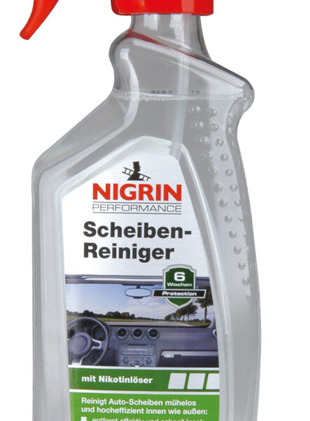 NIGRIN Performance ruiten-reiniger met nicotineoplosser, 500 ml