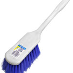 Peggy Perfect velgenborstel, kunststof, blauw/wit