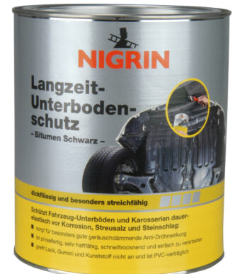 NIGRIN langdurende-bodemplaatbeschermer bitumen, zwart, 2,5 kg