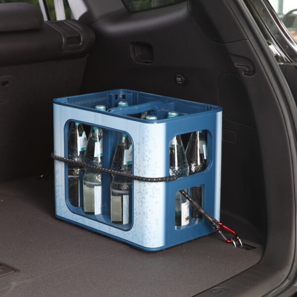 uniTEC bagagespanband met karabijnhaken, lengte: 800 mm