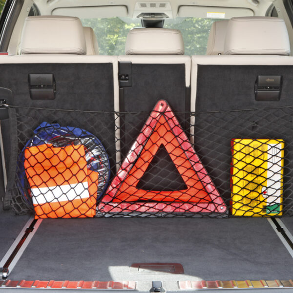 cartrend auto-kofferruimtenet, (B)980 x (H)640 mm