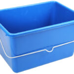 Peggy Perfect schoonmaakemmer met stalen beugel, 12 liter, blauw