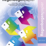 folia regenboog papier-map, 225 x 320 mm, 100 g/m2