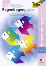 folia regenboog papier-map, 225 x 320 mm, 100 g/m2