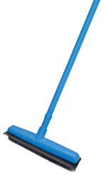 Peggy Perfect rubber bezem, met telescoopsteel, 340 mm