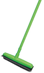 Peggy Perfect rubber bezem, met telescoopsteel, 340 mm