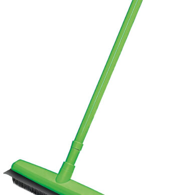 Peggy Perfect rubber bezem, met telescoopsteel, 340 mm