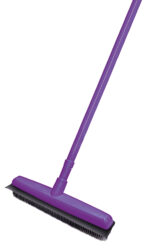 Peggy Perfect rubber bezem, met telescoopsteel, 340 mm