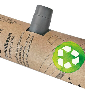 Peggy Perfect rubberen bezem 'GoGreen', zonder steel, 340 mm