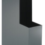 DURABLE tijdschriftencassette CUBO, zwart