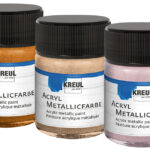 KREUL metallic acrylverf, champagne, 50 ml