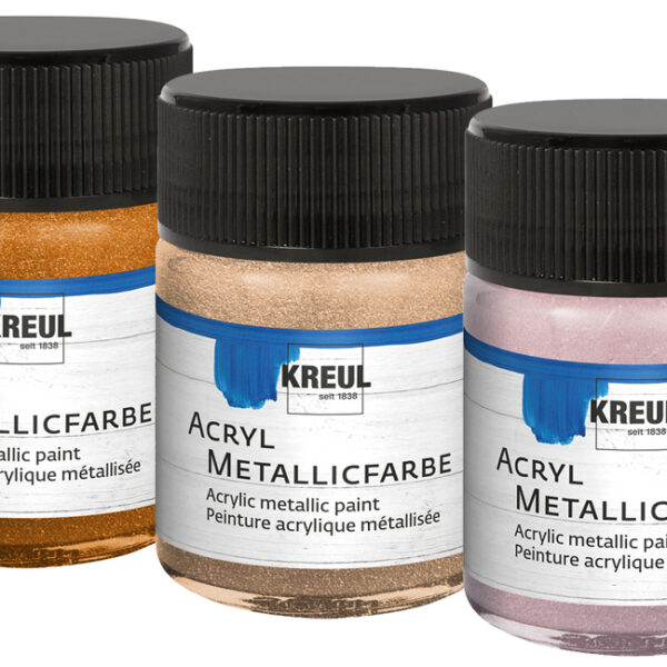 KREUL metallic acrylverf, goudbrons, 50 ml