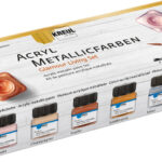 KREUL metallic acrylverf, Glamour Living-set