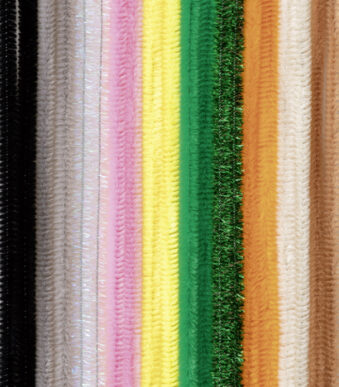 folia chenilledraad (pijpenpoetser) 'Safari', lengte: 500 mm, 100 stuks