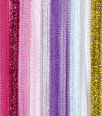 folia chenilledraad (pijpenpoetser) 'Unicorn', lengte: 500 mm, 10 stuks