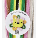 folia chenilledraad (pijpenpoetser) 'Safari', lengte: 500 mm, 10 stuks