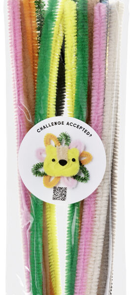 folia chenilledraad (pijpenpoetser) 'Safari', lengte: 500 mm, 10 stuks