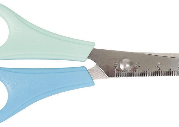 folia kinder-knutselschaar, rond, linkshandig, lengte: 135 mm