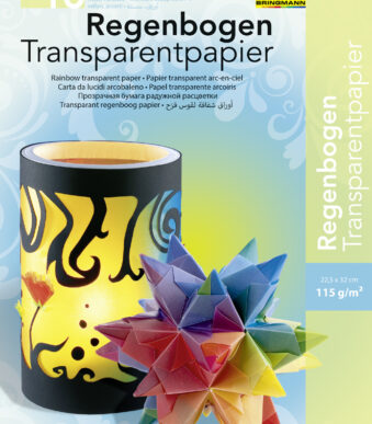 folia regenboog-transparantpapiermap, 230 x 320 mm