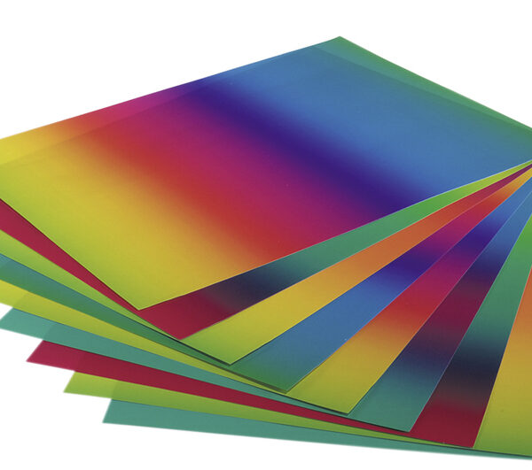 folia regenboog-transparantpapiermap, 230 x 320 mm