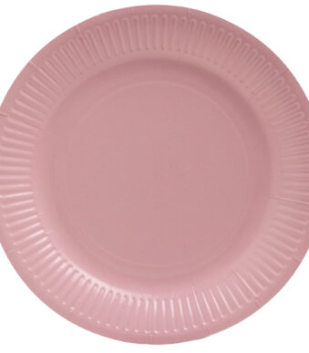 PROnappe kartonnen bord, rond, 230 mm, rose