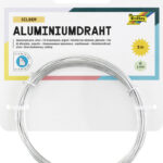 folia aluminium-knutseldraad, 1 mm x 5 m, zilver