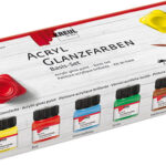 KREUL glans-acrylverf, basisset 6 x 20 ml