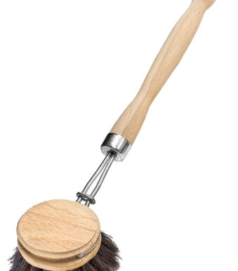 Peggy Perfect afwasborstel / vatenkwast, hout naturel, rond