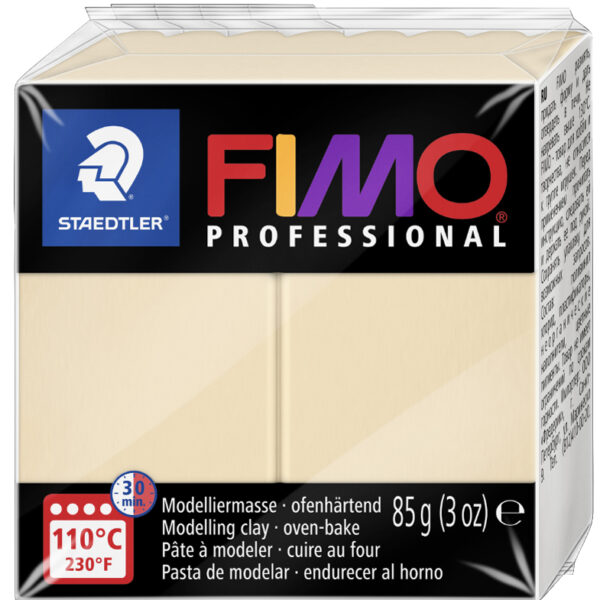 FIMO PROFESSIONAL boetseerklei, champagne, 85 g