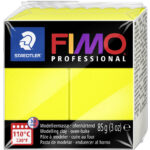 FIMO PROFESSIONAL boetseerklei, citroengeel, 85 g