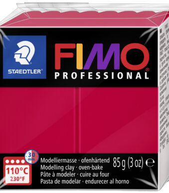 FIMO PROFESSIONAL boetseerklei, ovenhardend, karmozijn, 85 g
