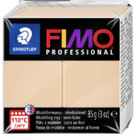 FIMO PROFESSIONAL boetseerklei, ovenhardend, cameo, 85 g, voor poppen